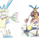 Left: Tomoe by Itsuki Romain. Right: Tomoe by Thomas Romain.
